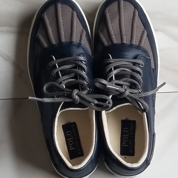 2XHP!! Polo Ralph Lauren Ramiro Sneakers, Size 7 - Picture 6 of 8